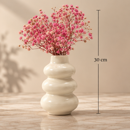 Cherivo Venus Grace vase styled in a home decor setting