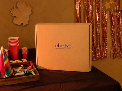 Birthday Gift Hamper for Her with Dried Flowers